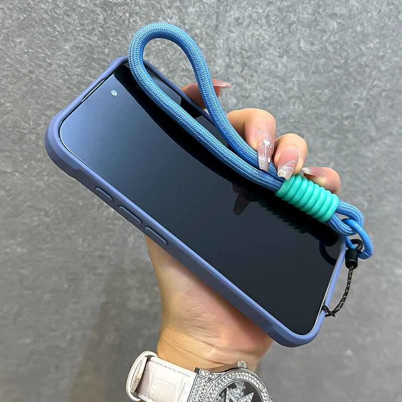 Magnetic armor case with wrist strap - product image
