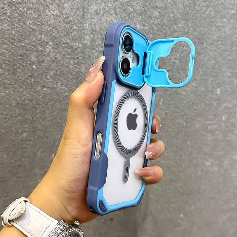 Magnetic armor case with wrist strap - product image