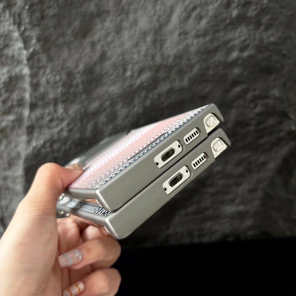 Magnetic carbon fiber frameless case samsung - product image