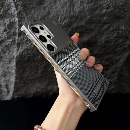 Magnetic carbon fiber frameless case samsung - product image