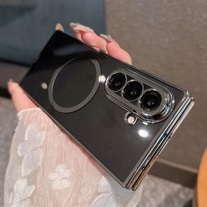 Magnetic clear soft silicone case galaxy z fold - product image