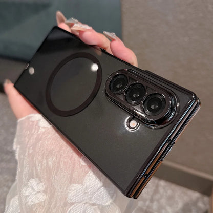 Magnetic clear soft silicone case galaxy z fold - product image