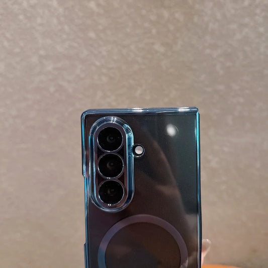 Magnetic clear soft silicone case galaxy z fold - product image