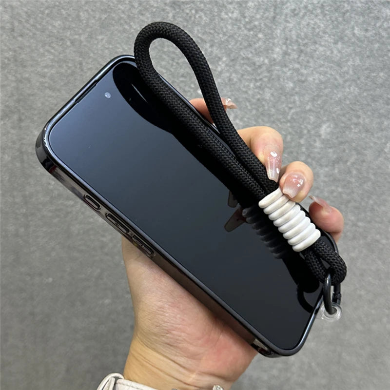 Magnetic diamond rhinestone wrist strap shockproof case - product image