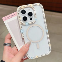 Magnetic Glitter Rhinestone Hard Cover