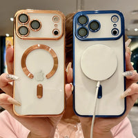 Magnetic Magsafe Clear Camera Protector