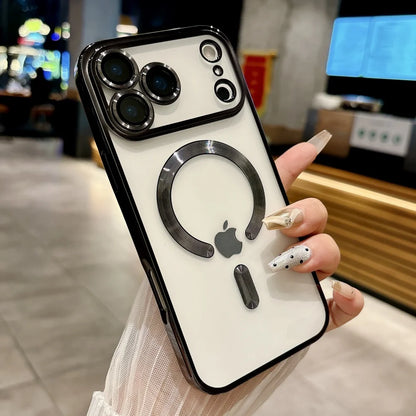 Magnetic magsafe clear camera protector - product image