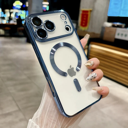 Magnetic magsafe clear camera protector - product image