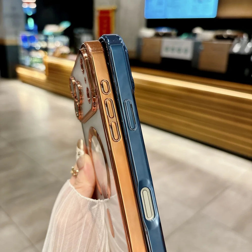 Magnetic magsafe clear camera protector - product image