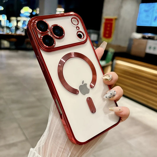 Magnetic magsafe clear camera protector - product image