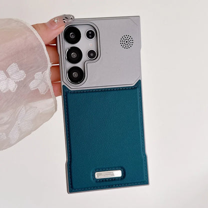 Magnetic pu leather aromatherapy wireless charging case samsung - product image