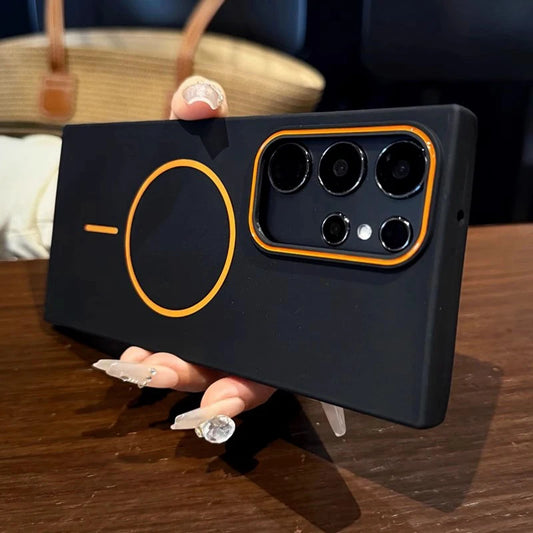 Magnetic soft tpu shockproof wireless charging case samsung - product image