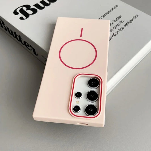 Magnetic soft tpu shockproof wireless charging case samsung - product image