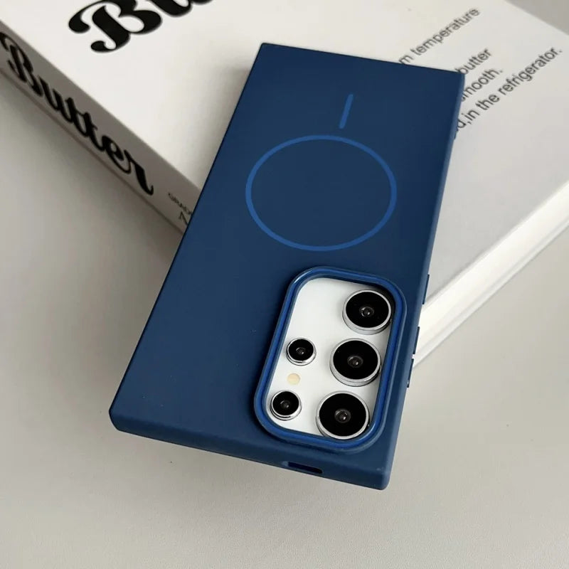 Magnetic soft tpu shockproof wireless charging case samsung - product image