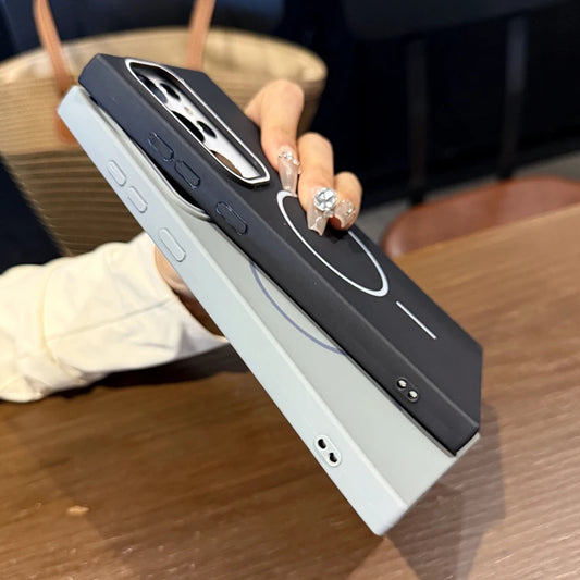 Magnetic soft tpu shockproof wireless charging case samsung - product image