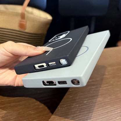 Magnetic soft tpu shockproof wireless charging case samsung - product image