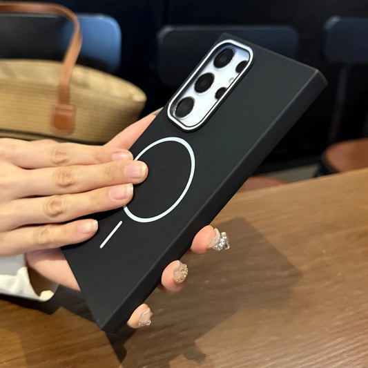 Magnetic soft tpu shockproof wireless charging case samsung - product image