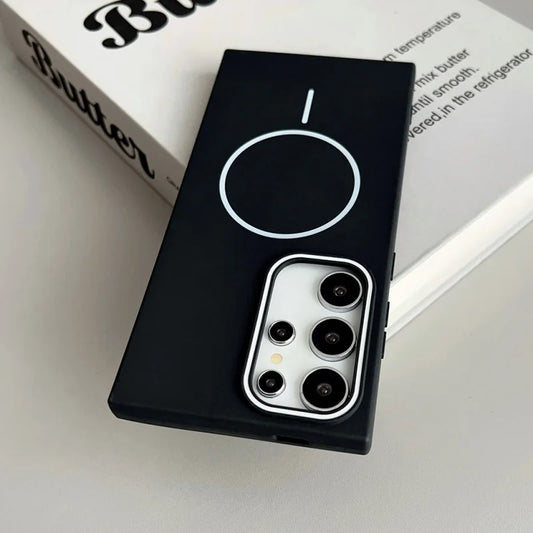 Magnetic soft tpu shockproof wireless charging case samsung - product image