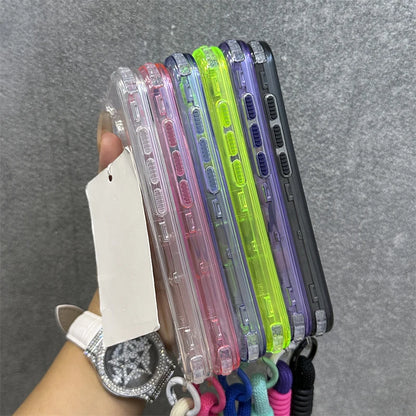 Magnetic transparent wrist strap candy armor case - product image