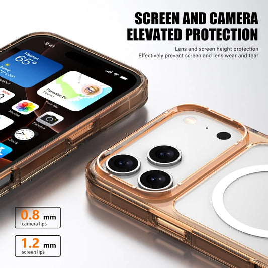 Magnetic wireless charging acrylic bumper - product image