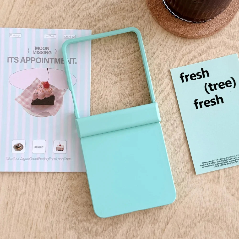 Matte candy color hinge shockproof ultra slim case - product image