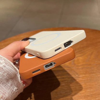 Matte leather magnetic soft protective case samsung galaxy - product image