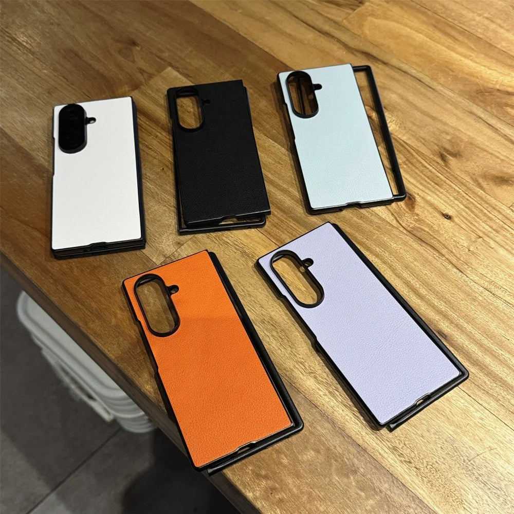 Matte leather texture shockproof case - product image