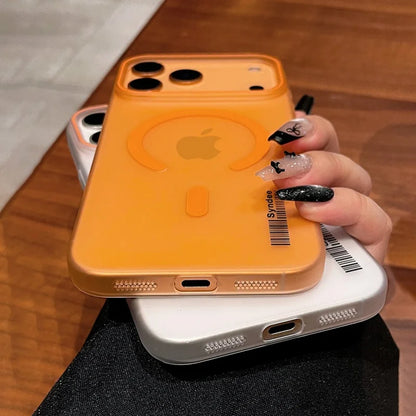 Matte magnetic clear ultra thin shockproof hard case - product image