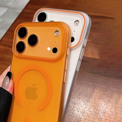 Matte magnetic clear ultra thin shockproof hard case - product image