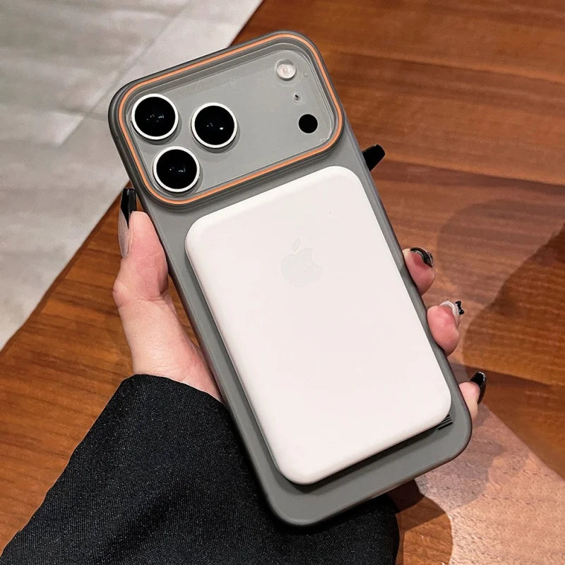 Matte magnetic clear ultra thin shockproof hard case - product image