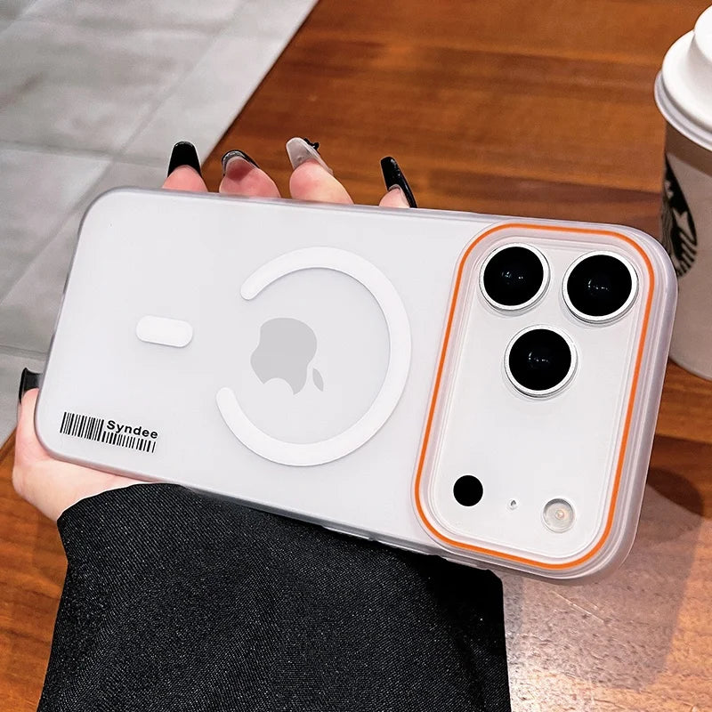 Matte magnetic clear ultra thin shockproof hard case - product image