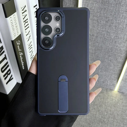 Matte magnetic fold stand holder case samsung - product image