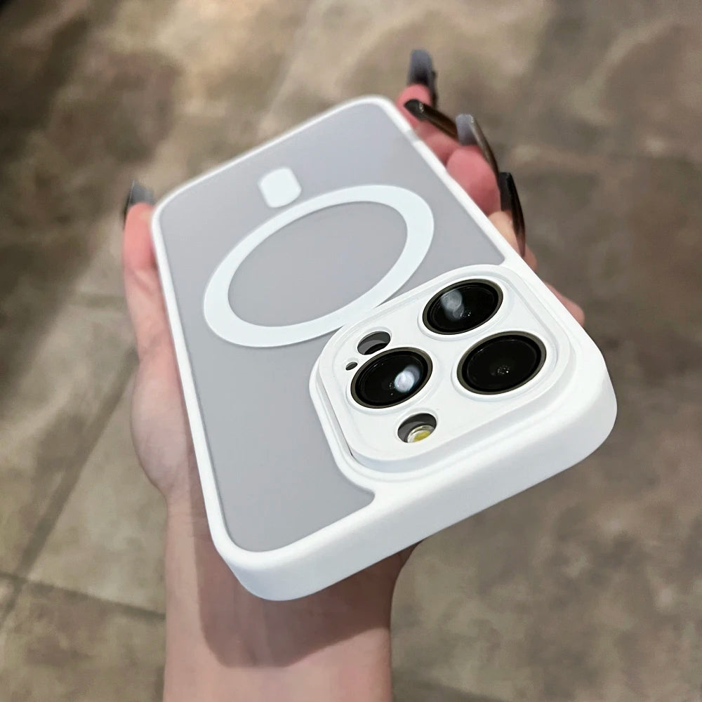 Matte magnetic frosted shockproof case - product image