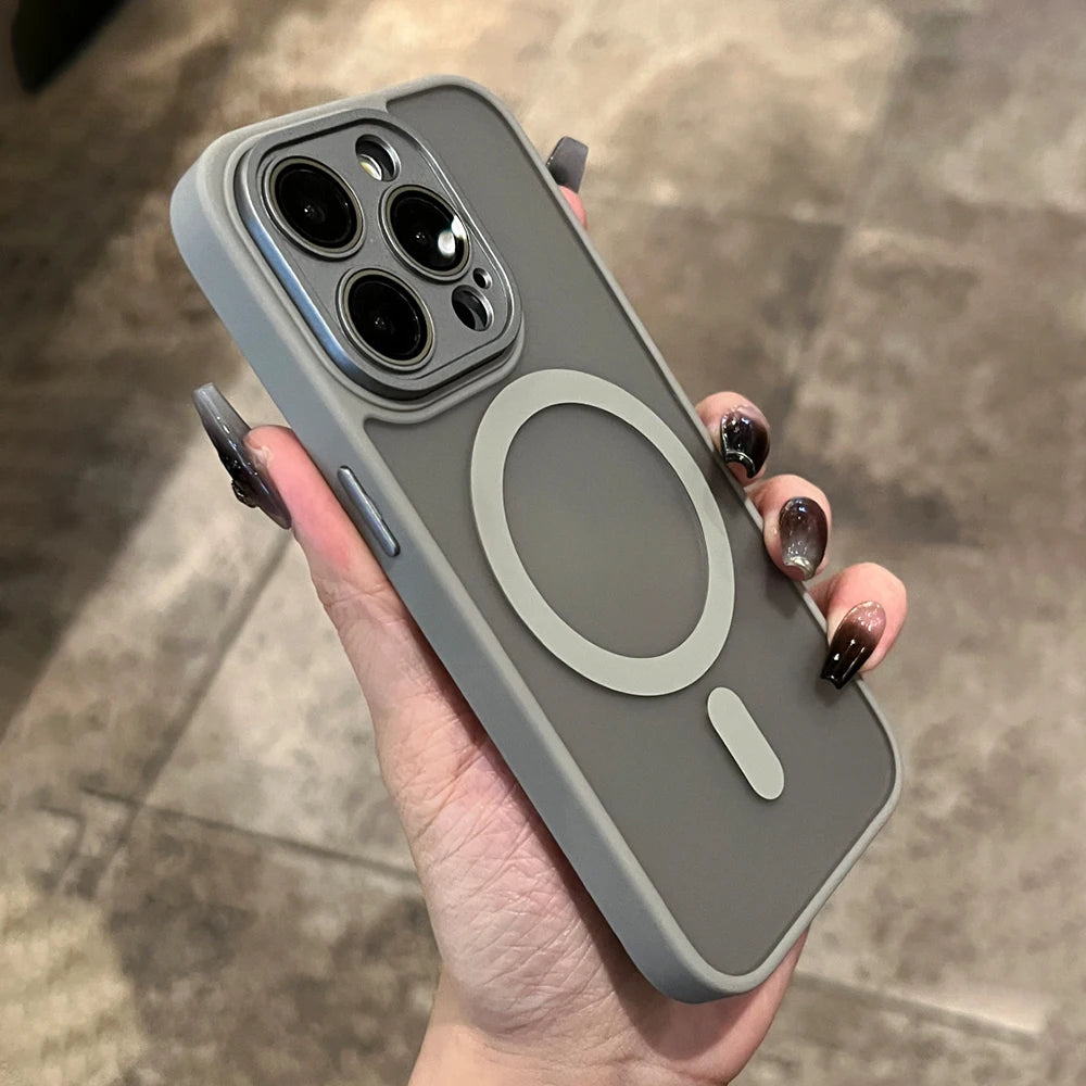 Matte magnetic frosted shockproof case - product image