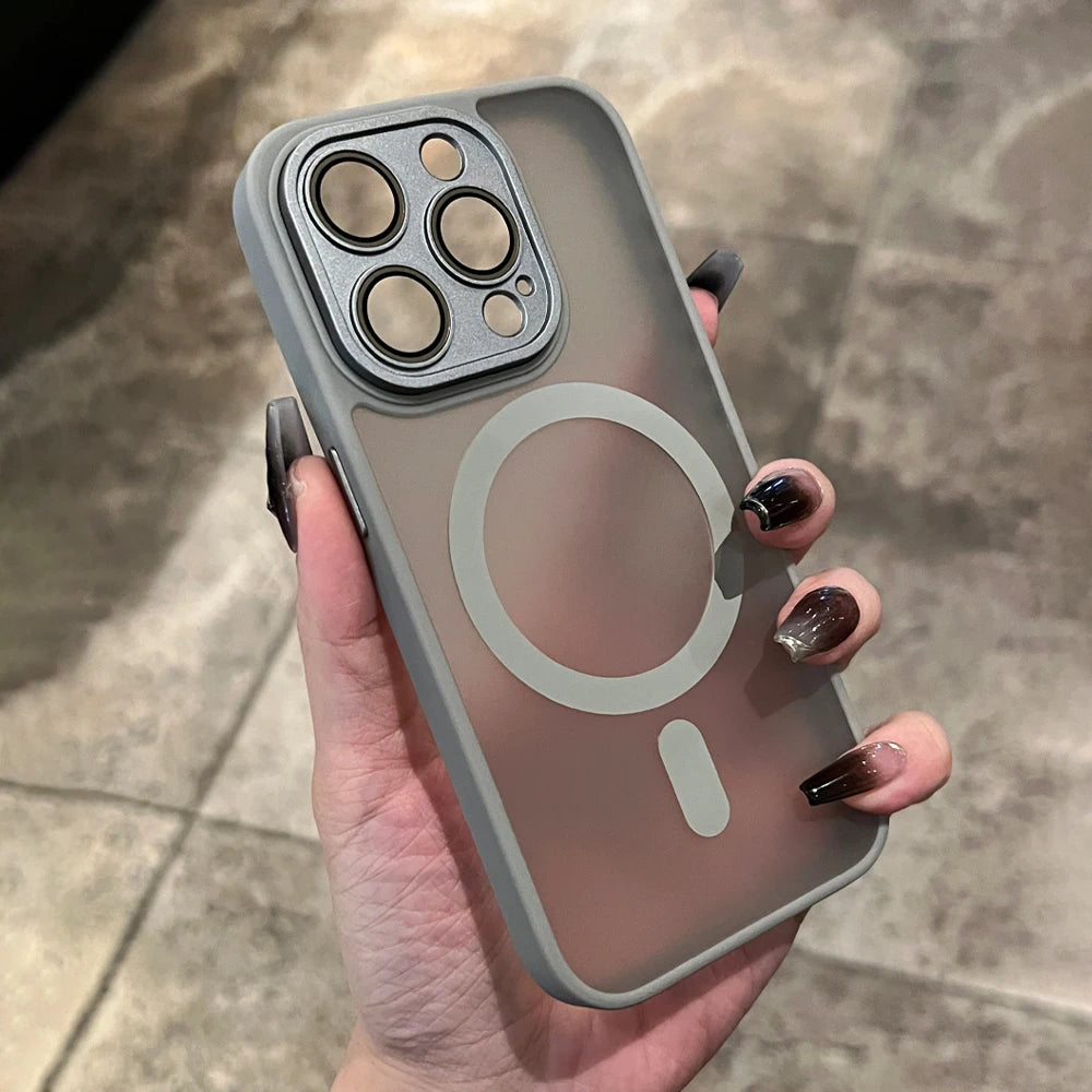 Matte magnetic frosted shockproof case - product image