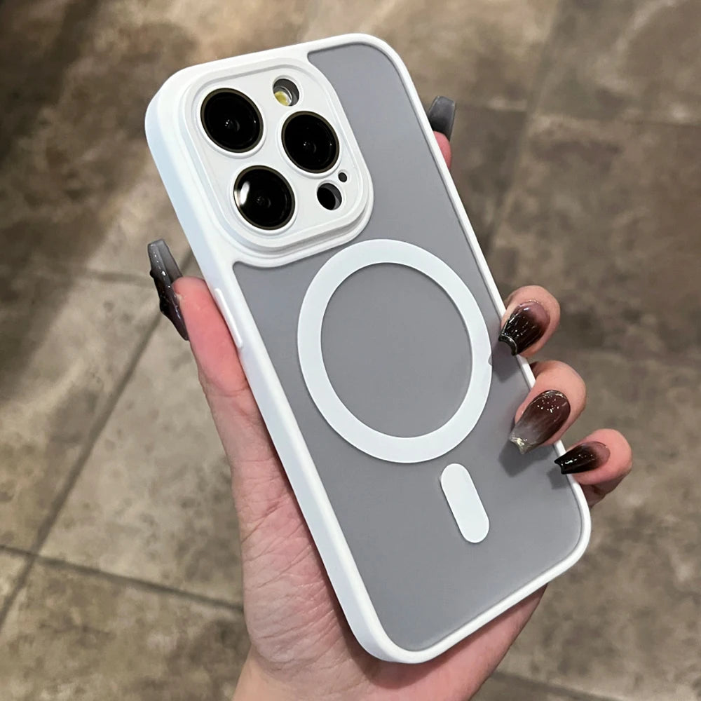 Matte magnetic frosted shockproof case - product image