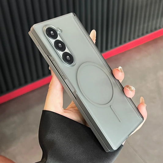 Matte magnetic hinge hard pc shockproof case fold - product image