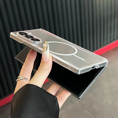 Matte magnetic hinge hard pc shockproof case fold - product image