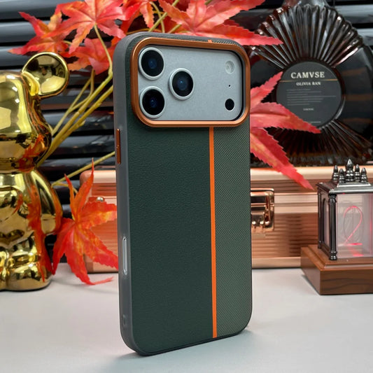 Matte magnetic leather soft shockproof case - product image