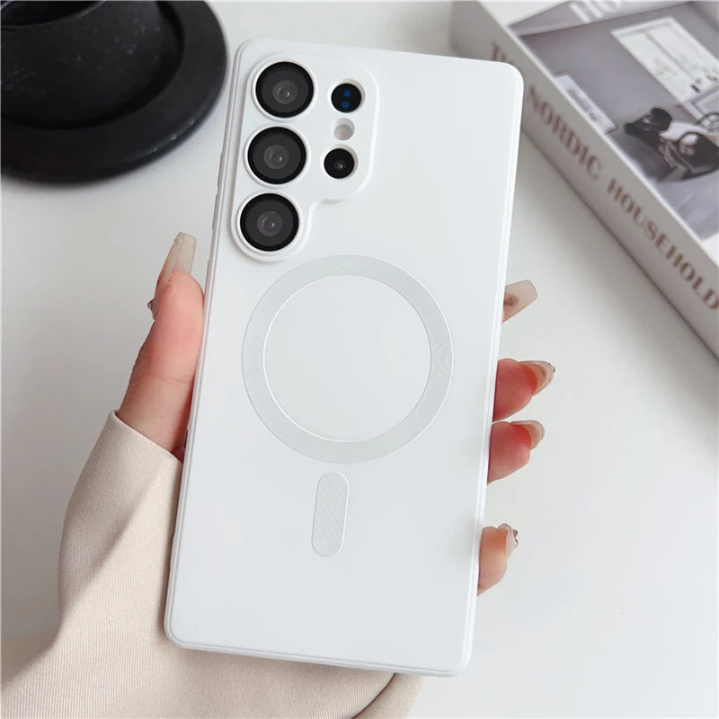 Matte magnetic lens protection soft cover samsung - product image