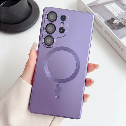 Matte magnetic lens protection soft cover samsung - product image