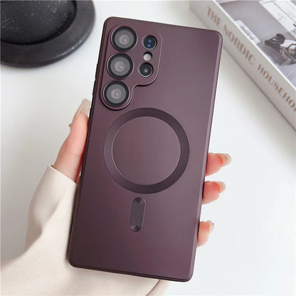 Matte magnetic lens protection soft cover samsung - product image