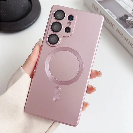 Matte magnetic lens protection soft cover samsung - product image