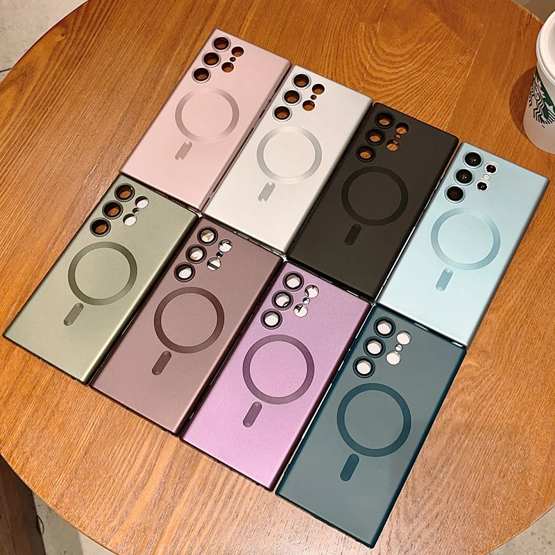 Matte magnetic lens protection soft cover samsung - product image