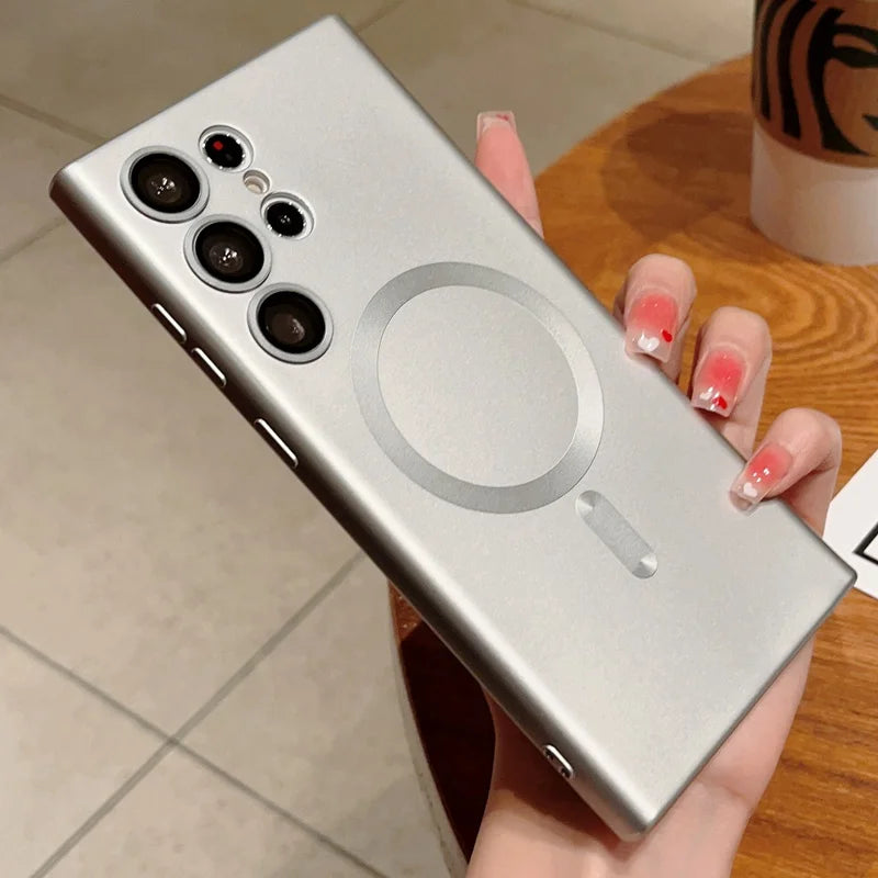 Matte magnetic lens protection soft cover samsung - product image