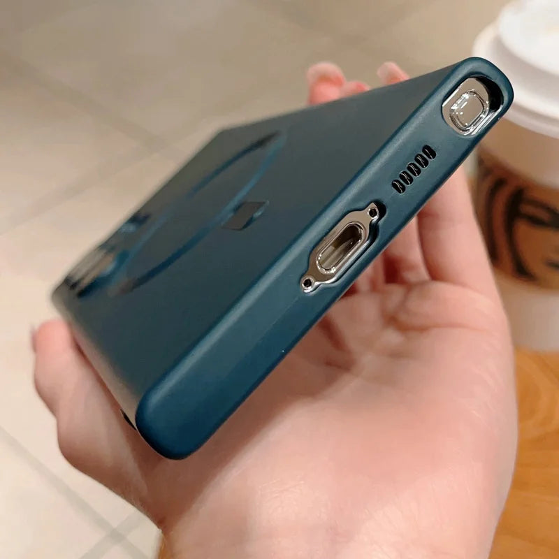 Matte magnetic lens protection soft cover samsung - product image