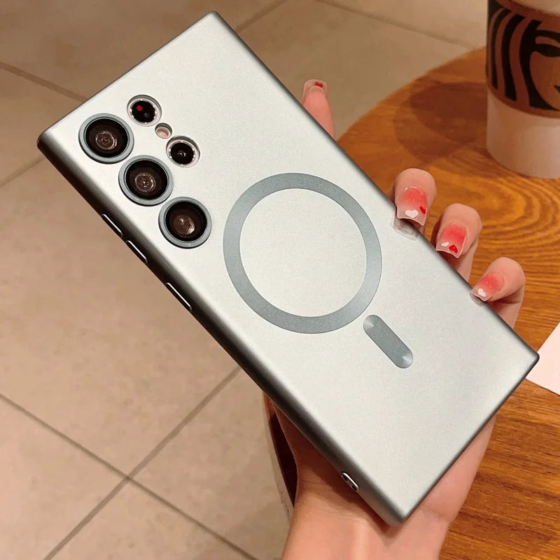 Matte magnetic lens protection soft cover samsung - product image