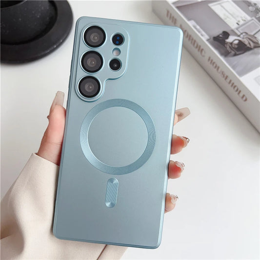 Matte magnetic lens protection soft cover samsung - product image