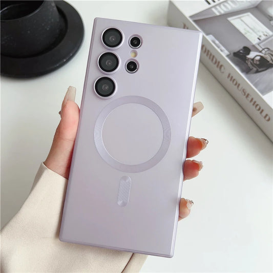 Matte magnetic lens protection soft cover samsung - product image