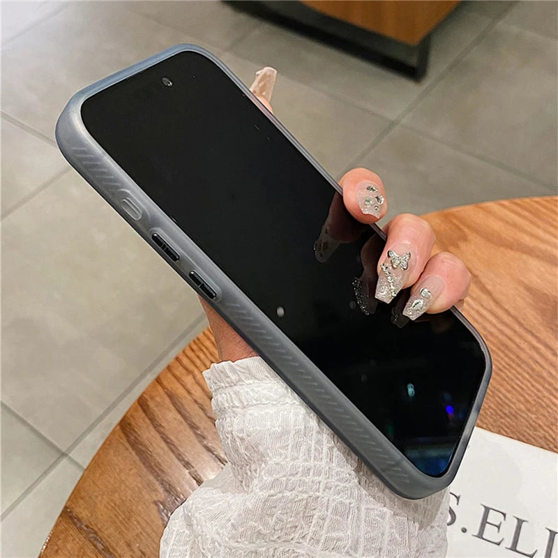 Matte magnetic shockproof magsafe case iphone - product image